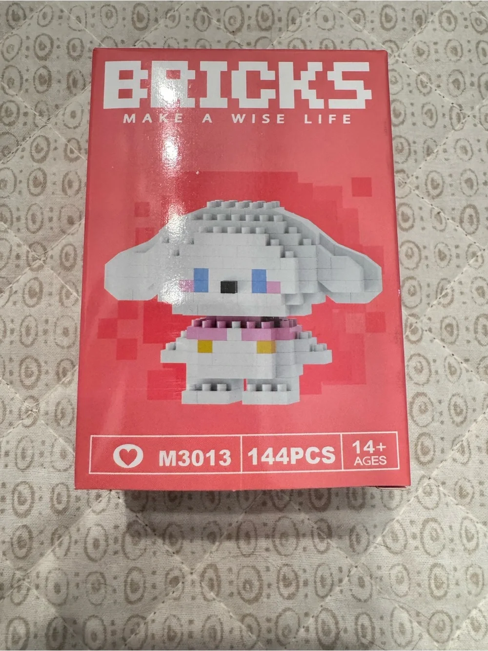 BRICKS Sanrio Cinnamoroll building Block Set - 144 pieces